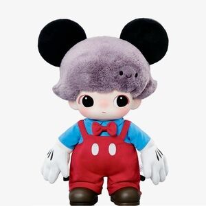 Authentic DIMOO WORLD × DISNEY Series-Mickey Vinyl Plush Bag/Backpack